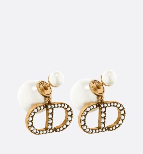 dior ohrringe gold|dior designer earrings.